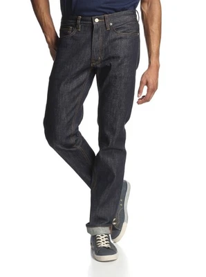 Мужские джинсы индиго Billionaire Boys Club BBC Pharrell Astronaut Raw 34 НОВЫЕ - Изображение 1 из 4