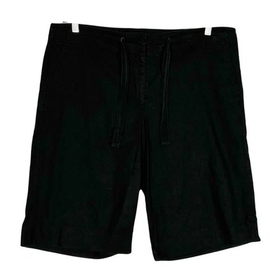 George Black Linen Shorts Womens Size 18 Summer Staple Casual Breathable Spring - Image 1 of 4