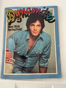 Rick Springfield Cover des Dynamite Magazins Januar 1982 #92 - Bild 1 von 10