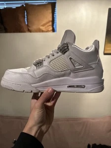 Size 8.5 Nike Air Jordan 4 Retro Pure Money - Picture 1 of 4