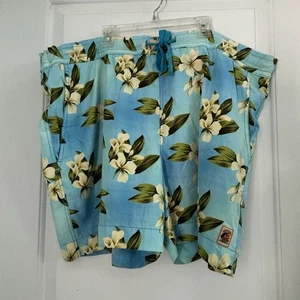 Tommy Bahama Blue Hawaiian Relax Elastic Waist Brief Lined Swim Trunk Size XL - Picture 1 of 12