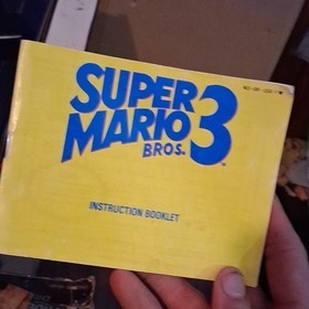 Nintendo Super Mario Bros. 3 Instruction Booklet Original Nintendo NES English