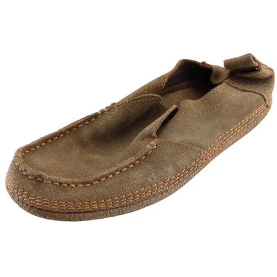 Mocasines y sin cordones Hush Puppies de cuero marrón para hombre talla 4,5 medianos Foto 1 de 4