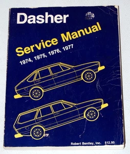 1974 - 1977 Volkswagen Dasher Factory Service Manual 1975 1976 VW Shop Repair - Picture 1 of 1