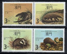 Macao 1988 Mi. 589-592 Nuovo ** 100% Animali