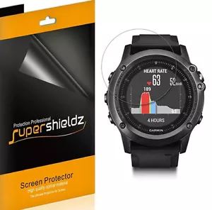 6X Supershieldz Clear Full Coverage Screen Protector for Garmin Fenix 3 HR - Picture 1 of 1