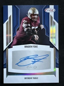 2024 SAGE HIT Low Series - Autogramme #A-BF Braden Fiske (AU) - Bild 1 von 3