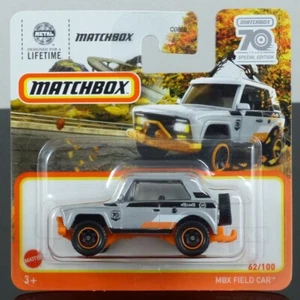 Matchbox 2023 62/100 MBX Field Car silver Special Edition CARDED SEALED - Picture 1 of 1