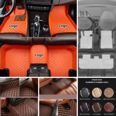 All Models For Infiniti Car Floor Mats Auto Carpets Leather Waterproof Handmade - Image 1 of 4