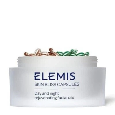 Elemis Skin Bliss Day and Night Facial Oil 60 Capsules FREE SHIPPING New Box - Image 1 of 3