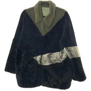 Essentiel Antwerp Revolve Sherpa and Suede Reversible Coat 38 8 NWOT - Picture 1 of 7