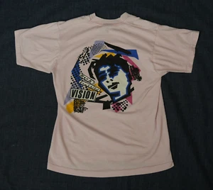 Vtg 1980's 1986 1987 Vision Mark Gonzales Face Skateboard T-shirt Pink M - Picture 1 of 24