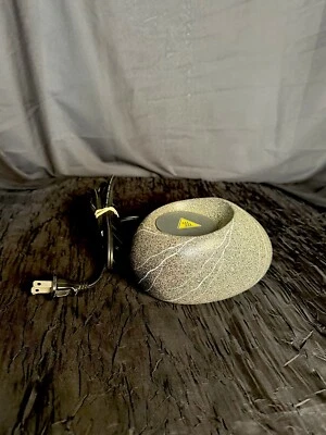 Scentsy Zen Rock Stone Element Electric Candle Wax Melt Warmer Retired Base Only - Image 1 of 3