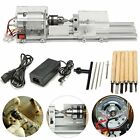 Mini Lathe Beads Polisher Machine for Table Woodworking DIY Craft Rotary Tool