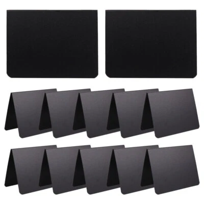 12PCS Mini Sign Buffet Chalkboards Sign Standing Message Board - Image 1 of 4
