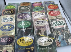 Barbara Cartland Pyramid Romance Vintage Group 20 x Paperback Lot - Picture 1 of 15