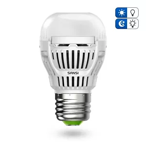 800LM LED Light Bulb Dusk to Dawn A15 Outdoor 8W 60W Equivalent 5000K Daylight - Picture 1 of 7