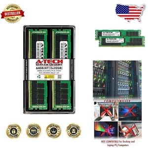 Enterprise 64GB Kit 2133MHz ECC Registered RDIMM Memory for Server Upgrades - Picture 1 of 8