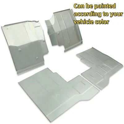 Front & Rear Floor Pans 4PC Kit For Jeep CJ7 CJ8 Scrambler & YJ Wrangler 76-96 - Image 1 of 4