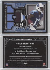 2015 Topps Museum Collection Quad Relics /99 Dorial Green-Beckham Rookie RC