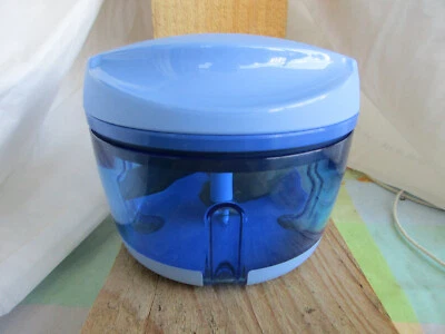 Tupperware Happy-Chef Zerkleinerer Zwiebelschneider 300ml Blau - Bild 1 von 4