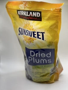 🔥 Kirkland Signature Sunsweet Whole Dried Plums, 3.5 lbs 🔥 - Picture 1 of 5