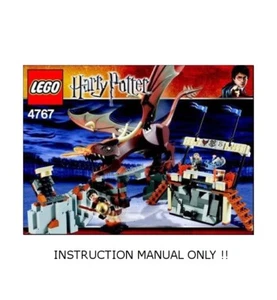 (Instructions) LEGO 4767 - Harry & the Hungarian Horntail - INSTRUCTION MANUAL  - Picture 1 of 1