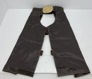 Melissa & Doug Kinder braun Cowboy Chaps Rollenspiel Kostüm Alter 3-5 - Bild 1 von 8