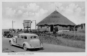 Postal FX: RPPC Sea-Point, Lourenco Marques, años 30, MOZAMBIQUE - Imagen 1 de 2