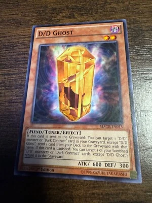 Yu-Gi-Oh! D/D Ghost MACR-EN015 Maximum Crisis 1st Edition - Image 1 of 2