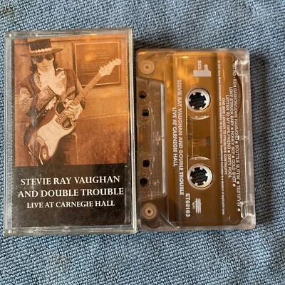 Live at Carnegie Hall by Stevie Ray Vaughan & Double Trouble CASSETTE - Image 1 of 2