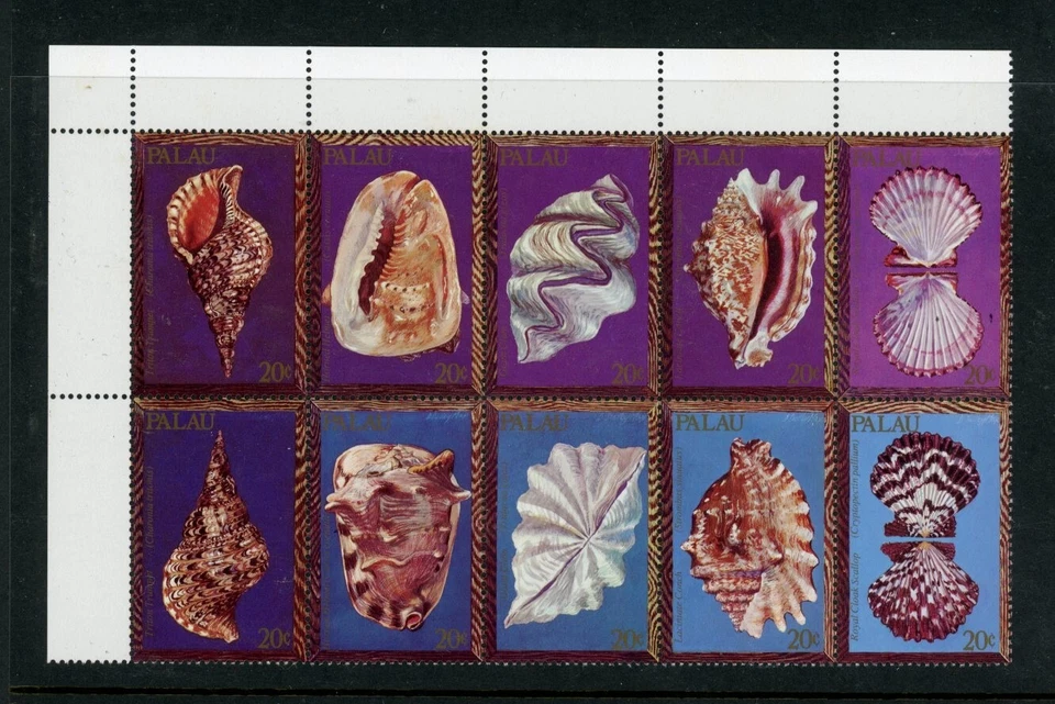 PALAU # 50a block / 25-1-3b / Mint NH - Image 1 of 1