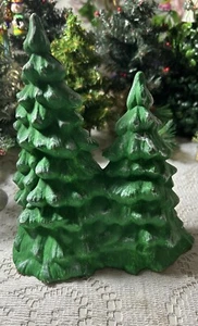 Vintage Decorative Ceramic Christmas Tree With Snow - Picture 1 of 12