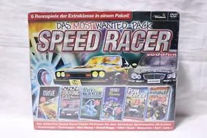 Speed Racer 6 pack racing games PC Big Box - sealed german - Picture 1 of 3