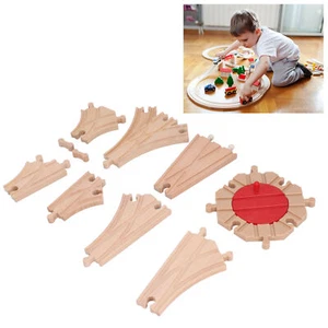 Creative Wooden Train Track Assembly Kit for Toddlers and Children - Picture 1 of 16
