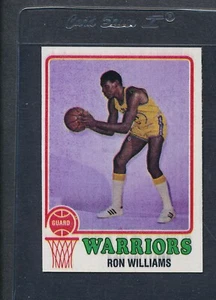 1973/74 Topps #023 Ron Williams Warriors EX/MT *945 - Picture 1 of 1