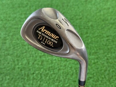 Tommy Armour Golf Ti 100 Pure Titanium "M" MID / GAP WEDGE Right Graphite Stiff - Image 1 of 4