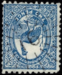 Matasellos numéricos NSW 16 Wellington, tipo 3R16. Clasificado (SS) - Imagen 1 de 1