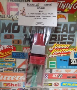 CORGI M35 2.5 TON DEUCE & A HALF TRUCK With GENERATOR & TEXACO FULE TANK, (BIN1) - Picture 1 of 5