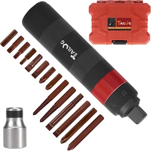 Hand Manual Reversible Impact Driver, 1/2 Inch Drive Impact Screwdriver Set Rust - Picture 1 of 12