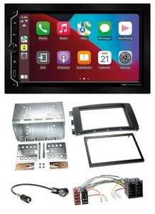 ESX 2DIN DAB USB MP3 Bluetooth Autoradio für Smart ForFour 04-06 ForTwo 07-10 IS - Bild 1 von 11