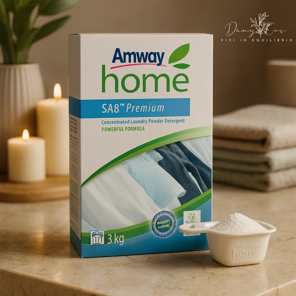 👕 SA8 Premium |Bianchi Brillanti & Colori Luminosi+ Ossigeno attivo e Bioenzimi - Immagine 1 di 1