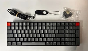 Keychron K4 Wireless Mechanical Keyboard V2 White Backlight Blue Switch K4A2 - Picture 1 of 5