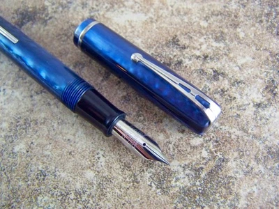 Pluma Estilográfica Esterbrook Damas Dólar Años 40 De Colección, Restaurada.  Bonito plumín 9550 Foto 1 de 4