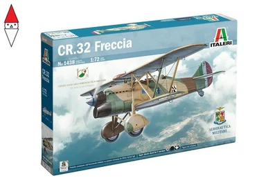 ITALERI 1/72 CR.32 FRECCIA - AERONAUTICA MILITARE 100TH ANNIVERSARY - Immagine 1 di 4
