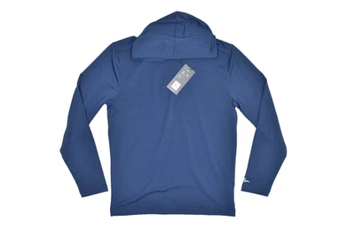 NUEVA Sudadera con Capucha Walter Hagen Para Hombre Calce Atlético Manga Larga Azul Marino Talla Pequeña Foto 1 de 4