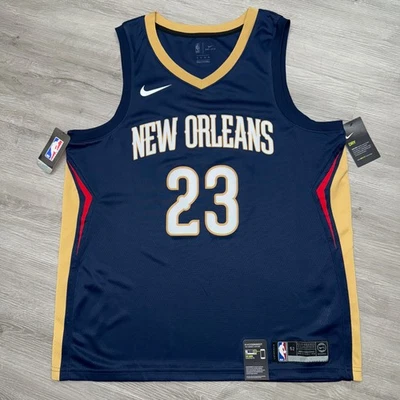 ANTHONY DAVIS New Orleans Pelicans Nike Jersey 52 XL Authentic Swingman - Image 1 of 4