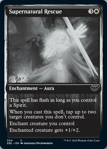 Supernatural Rescue - Foil - Innistrad: Double Feature #304 MTG Magic The Gather - Picture 1 of 1
