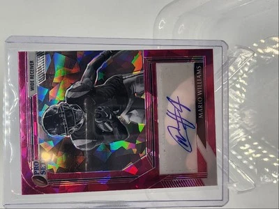 2022 Pro Set Metal Black & White Autographs Mario Williams Auto 5/15 Oklahoma - Image 1 of 2