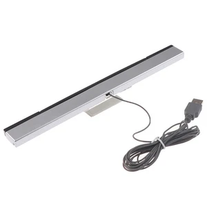 Wii Sensor Bar Wired Receivers IR Signal Ray USB Plug Replacement for-SR - Picture 1 of 12